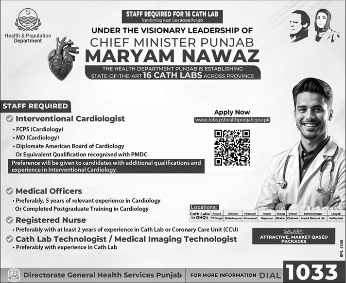 Jobs in Health & Population Department